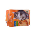 Recyclable plastic gusset bag for cat litter