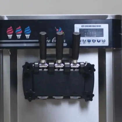 Desktop Cornetto Soft Serve Ice Cream Machine for Small Businesses