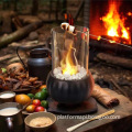 Portable Mini Fire Pit for Living Room Tabletop Use