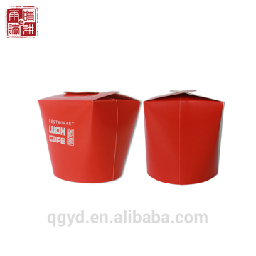 China supplier disposable luch box/food grade paper box/paper box for pack food noodle