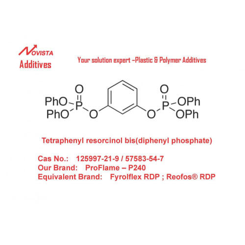 Tetrafenil resorcinol bis (difenil fosfato) RDP 57583-54-7 125997-21-9