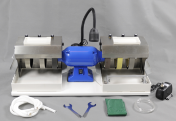 8" Lapidary Cabbing Grinding Polishing Grinder Polisher