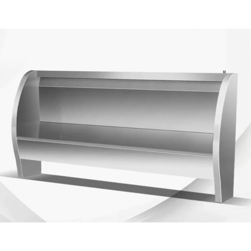An Wand montierter Edelstahl Urinal