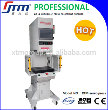 Real time quality evaluation enabled servo driven servo press for press fitting and assembling processes