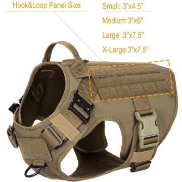 Arnês de cães táticos Custom Tactical Dog Harness fábrica