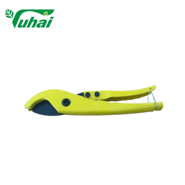Rubber and PVC milk tube hand metal cutting shear