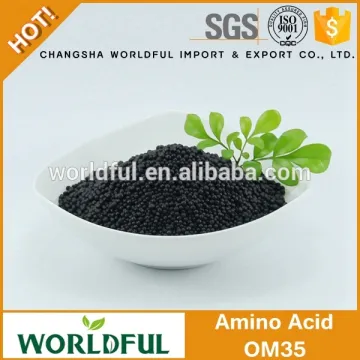 Agricultural Grade Granular Amino Acid Organic Matter 35% CAS No. 66455-26-3 Fertilizer NPK