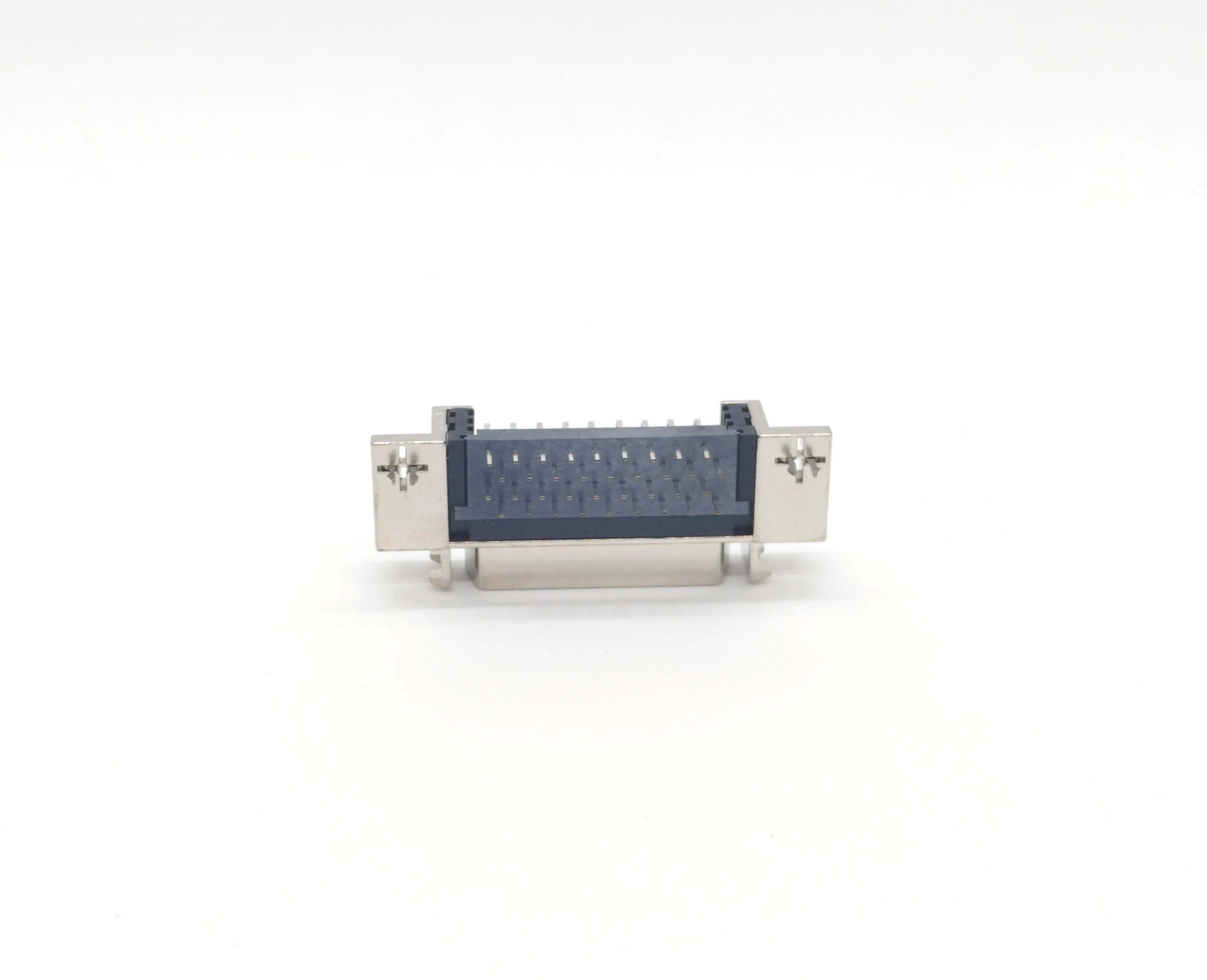 SCSI Female Right-Angle Zinc Alloy Through-Hole 36P with Barbs China ...