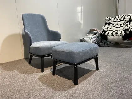 Nordic Style Solid Wood Leisure Chair