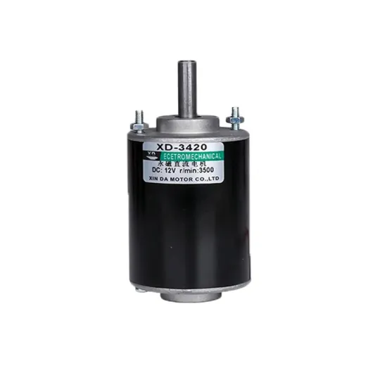 High-Speed Adjustable 12V/24V DC Motor: 3500rpm/7000rpm, 30W Power, CW/CCW Rotation