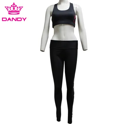 Sublimated athletica sport bras