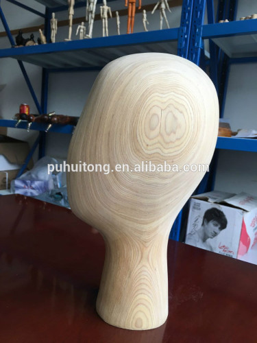 diaplay wooden head