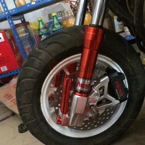 Motorcycle Brake Caliper Bracket 82mm/53mm For 220mm Brake Disc For Rpm Hf1 Adl01 For Faseace 27mm Front Shock For Rsz Force