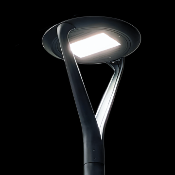 DHL-16069 Outdoor Aluminum LED Garden Pathway Light Post Lamp