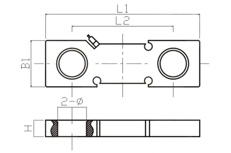 plate-ring type tension sensor