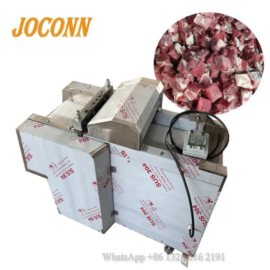 Industrial Frozen Pork Meat Slicing Machine for Commercial Use