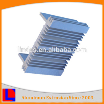 electronic extrusion customized heatsink aluminum profile