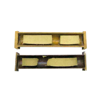 Accurate 140x25mm Linear Shrinkage Mold for Engineering Materials - 1 Year Warranty