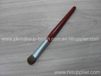 Sable Hair Eyeshadow Brush With Red Wooden Handle 