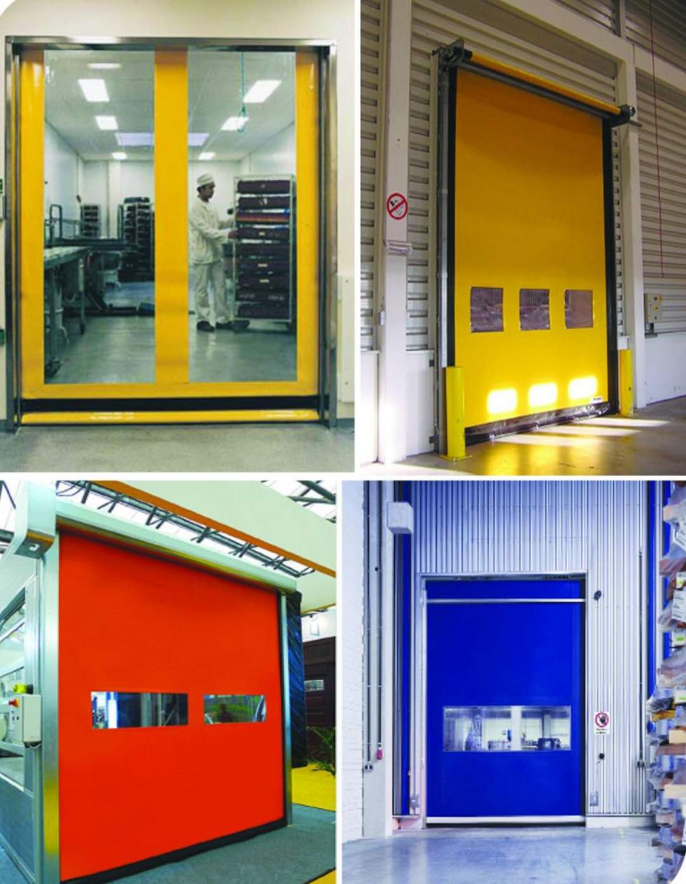 Industrial Automatic PVC Cold Storage Zipper Door