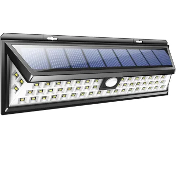 sensor light 54 LED weatherproof solar street light