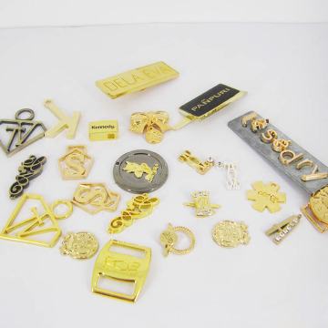 Custom Swimwear Brand Logo Metal Tags