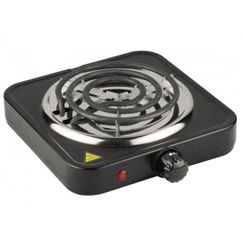 PORTABL SINGLE SPIRAL HOT PLATE WITH ADJUSTABLE TEMPERATURE