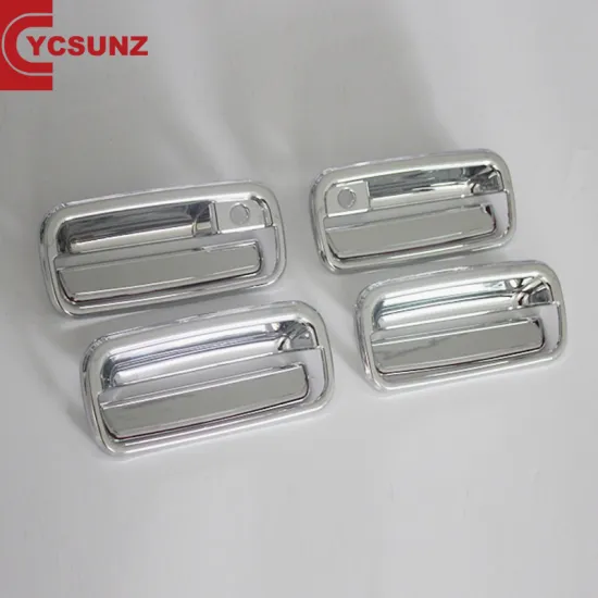 YCSUNZ Chrome Door Handle Insert for Toyota Land Cruiser Prado FJ90 ABS Exterior Accessory