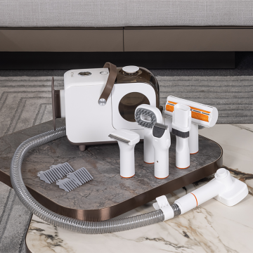 Vas de toilettage portable pour animaux de compagnie: nettoyeur de deshedding pour les chiens et les chats