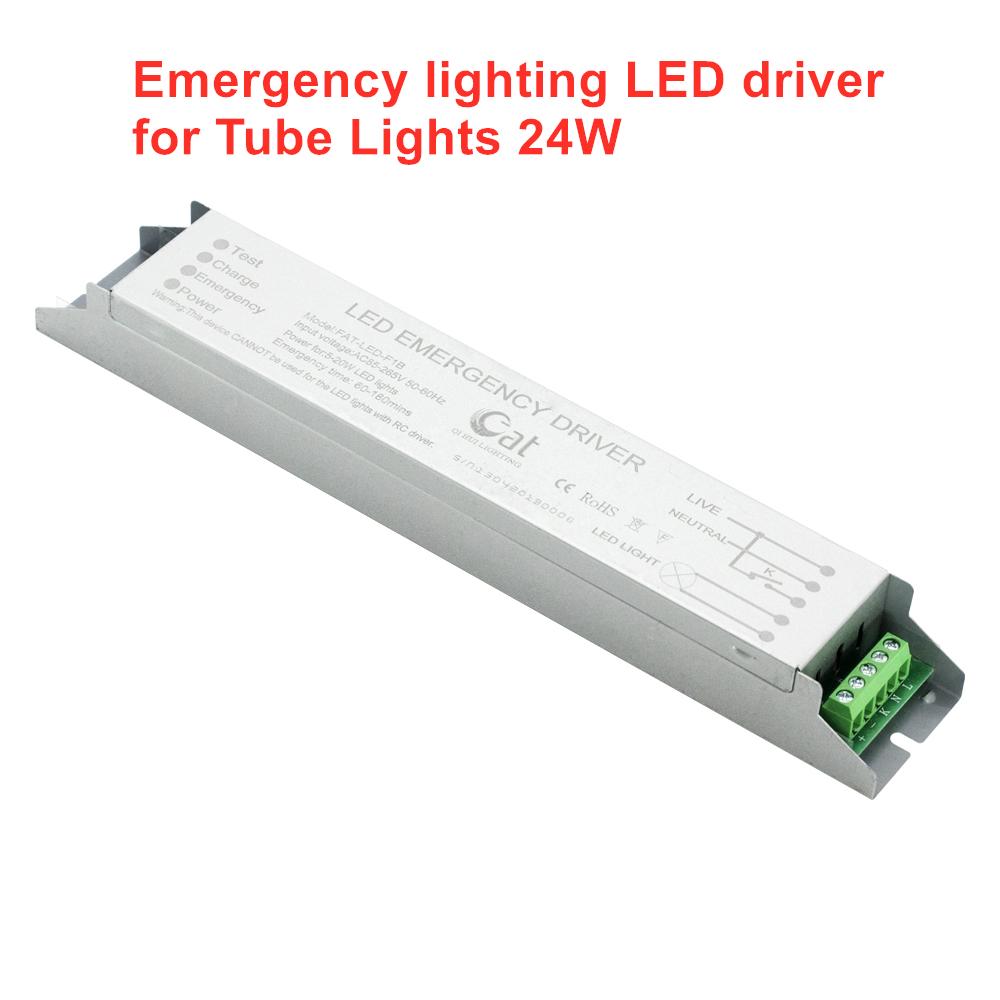 Emergency lighting LED driver for Tube Lights 24W