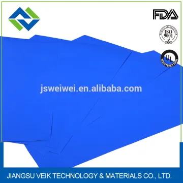 Blue PTFE fiberglass fabrics