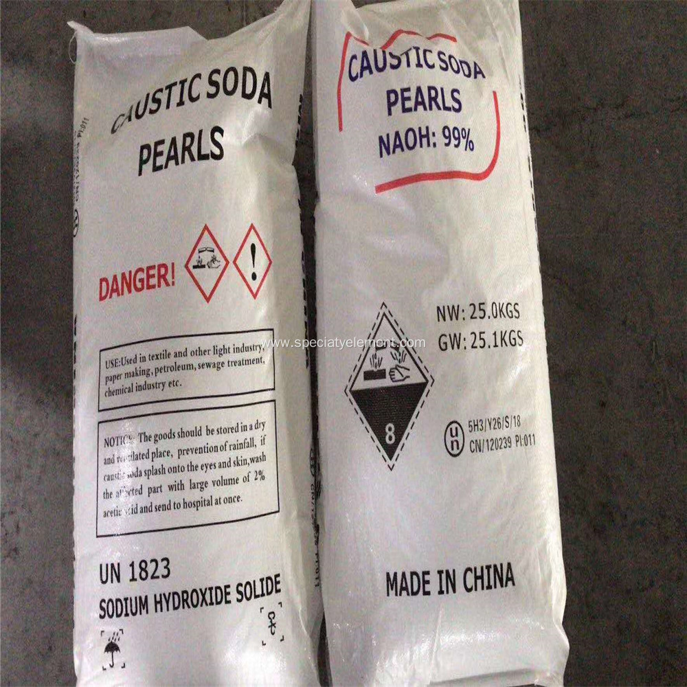 Caustic Soda Flakes/Pearls/Solid 99%