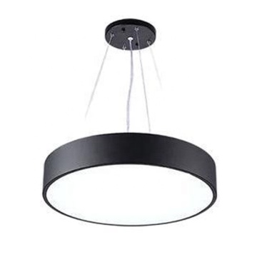LED Solid Circular Chandelier for Fitness Rooms and Cafeterias