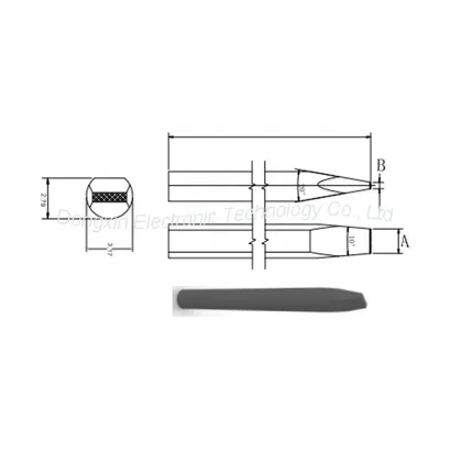 High End Tungsten Carbide Steel Bonding Tool for Aluminum Strip Ribbon Bonding Machine (F&K or K&S)