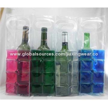 PVC with Gel Wine Bag, OEM Orders are Welcome