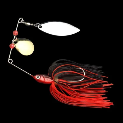 Red Bead Composite Rotating Sequin Lure for Sea Fishing