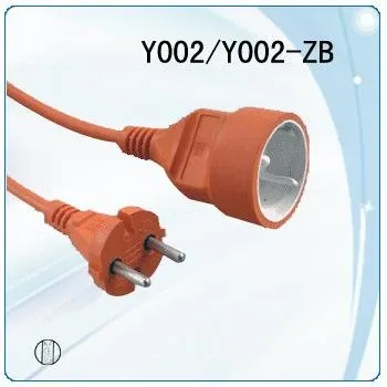 German extension cord and socket