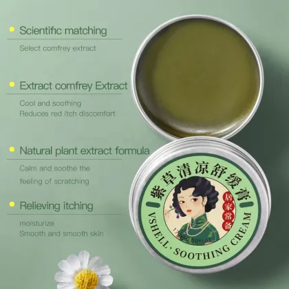Lithospermum Cool Soothing Cream - 17g Private Label Anti-Itch Topical Gel