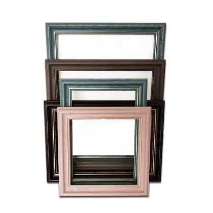 Vintage European Floating Frames: Luxurious Retro Photo Picture Frames for Artistic Decor
