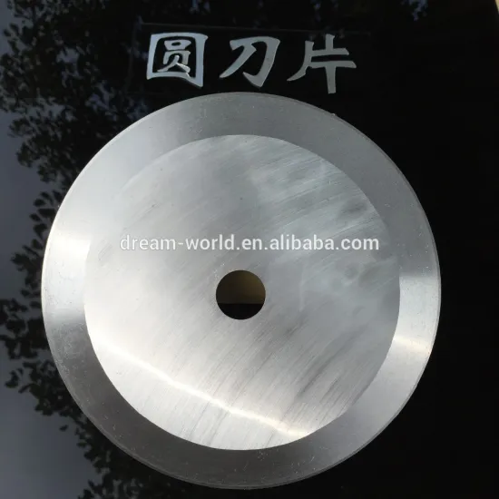 multfunction customized round blade knife 105*70*1.2mm