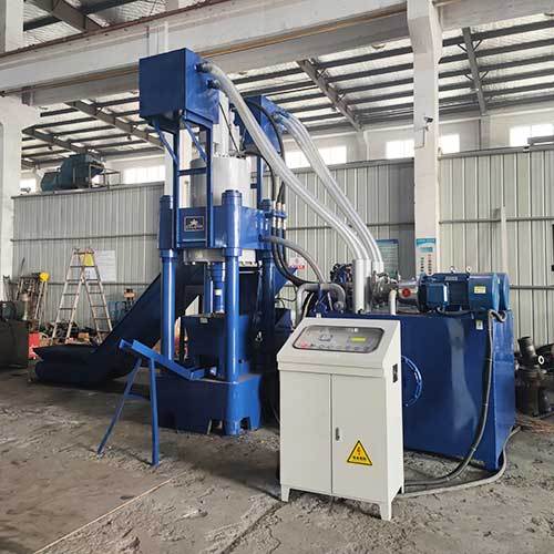 Scrap Aluminium Chips Recycling Block Making Presses