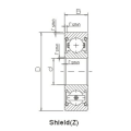 Deep Groove Ball Bearings SSR18