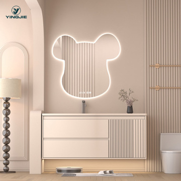 Puppy Electric Lighted Mirror for Children's Bathroom