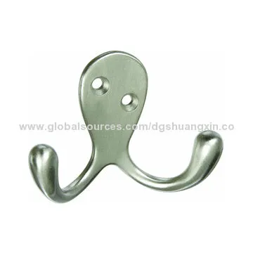 China Custom Stanley Hardware Basic Double Robe Hooks in Oil Rubbed Bronze