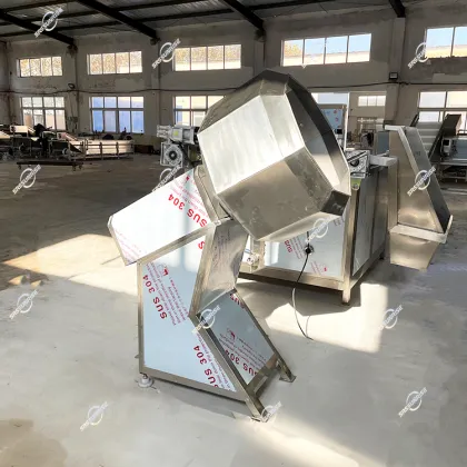 Octagonal Seasoning Machine for Meat Jerky and Snacks