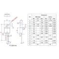 High dv/dt rate 800V BTA24-800BW 25A triac