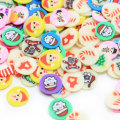 500 Grams Polymer Soft Clay Christmas Santa Claus Snowman Slices Sprinkles for Crafts DIY Making Slime Nail Art Stickers