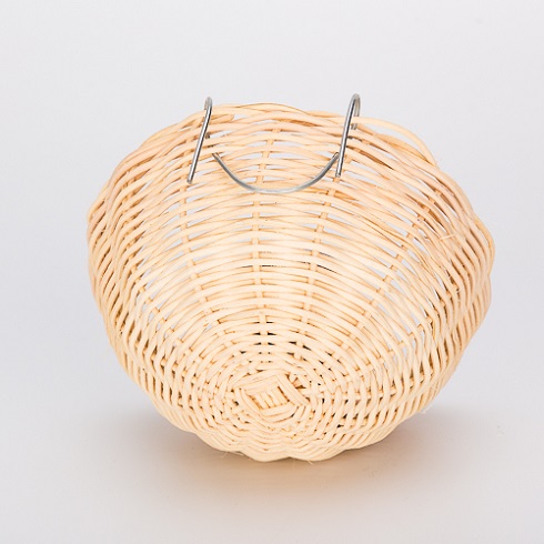 Percell Bowl em forma de ninho de pássaro médio Rattan