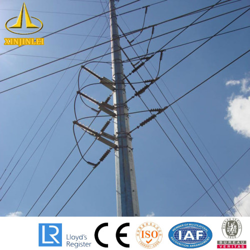 10kV Octagonal Steel Electrical Pole Factory