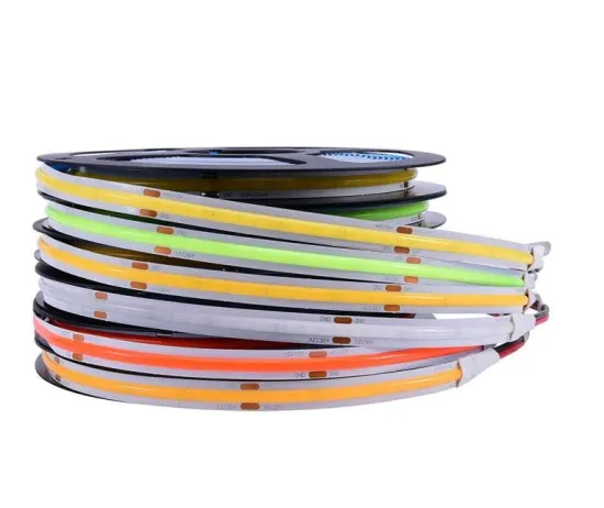 Dimmable LED Cob Strip Light 24V/12V RGBW Waterproof Silicone Neon Lights